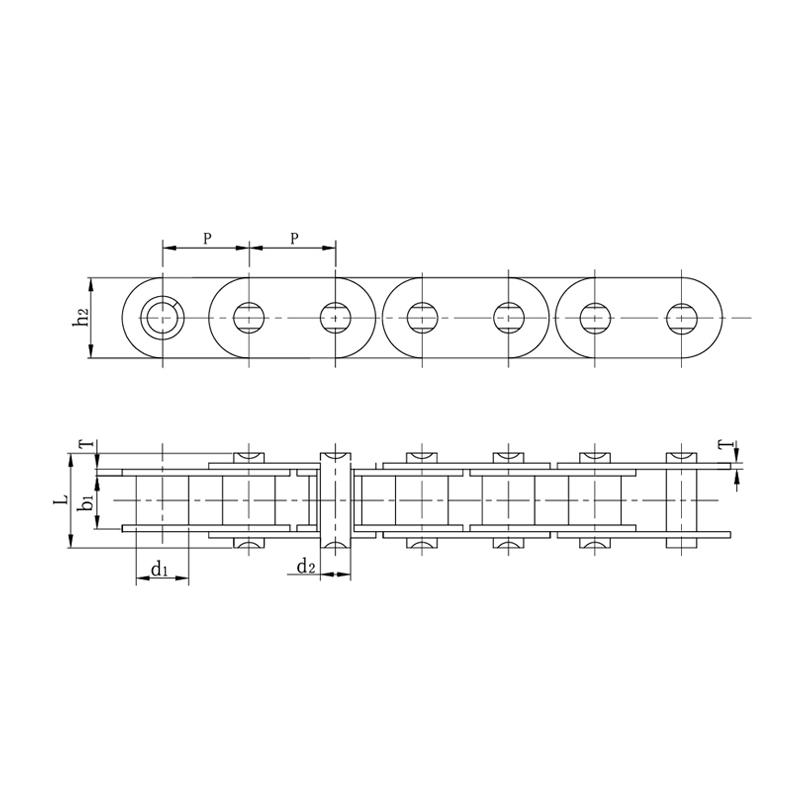 Slagvaste, aanpasbare distributiekettingen voor automotoren