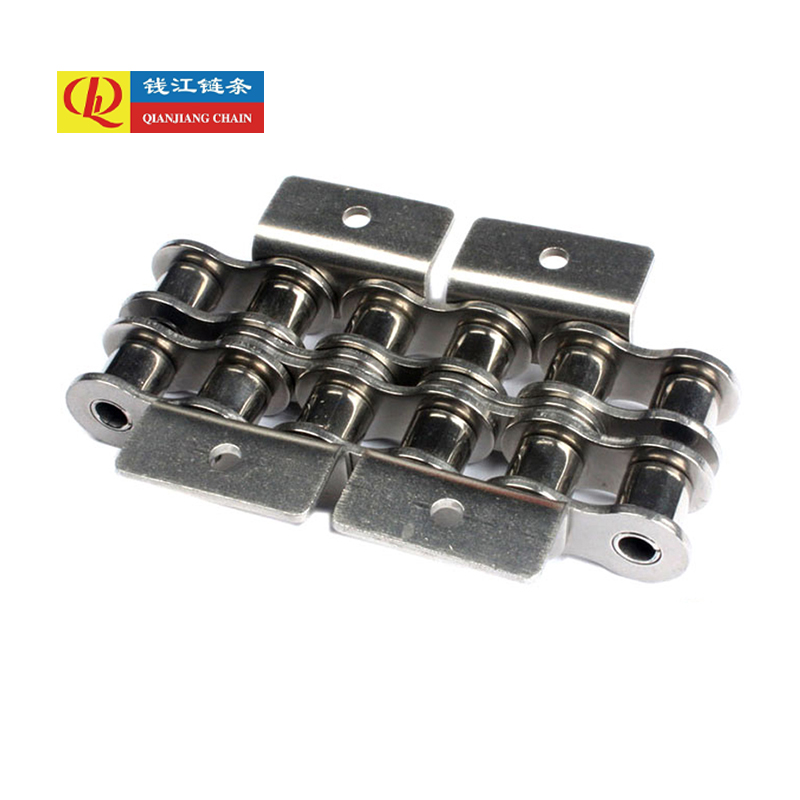 Roestvrijstalen transportkettingbevestigingen met korte steek