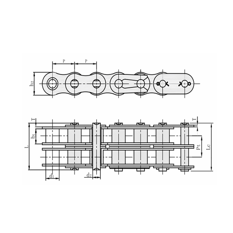 Parkeerketting met hoge treksterkte