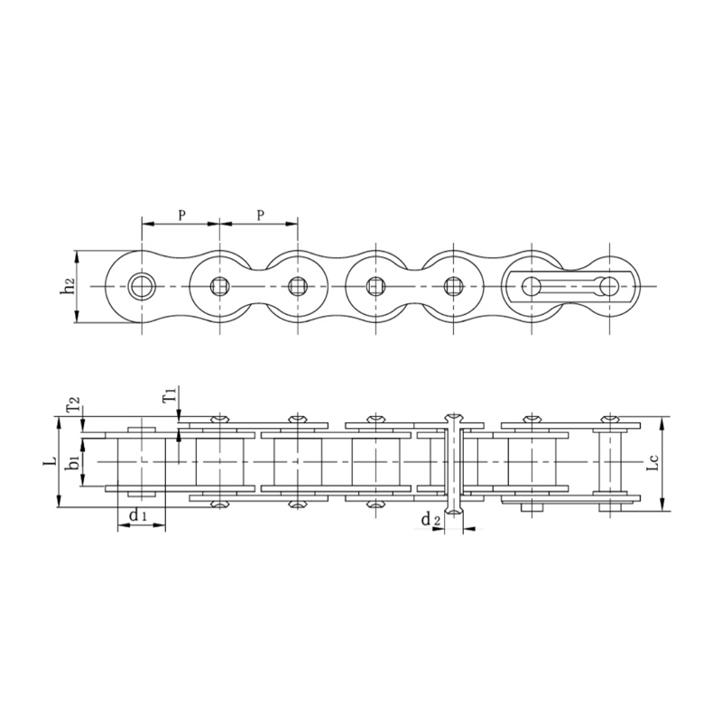 O-ring motorfietskettingen