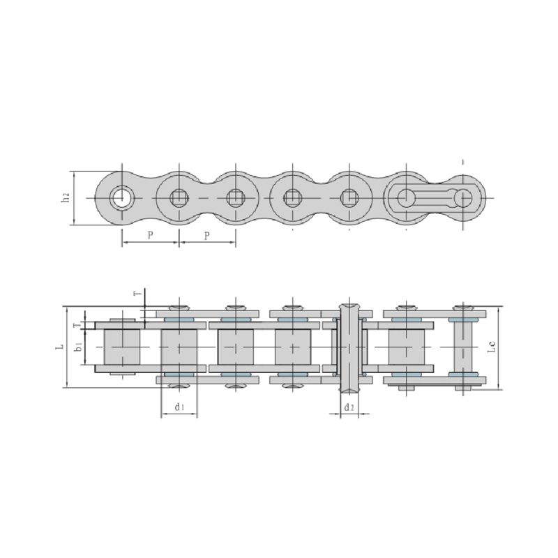 Afgedichte kettingen met mechanische transmissie