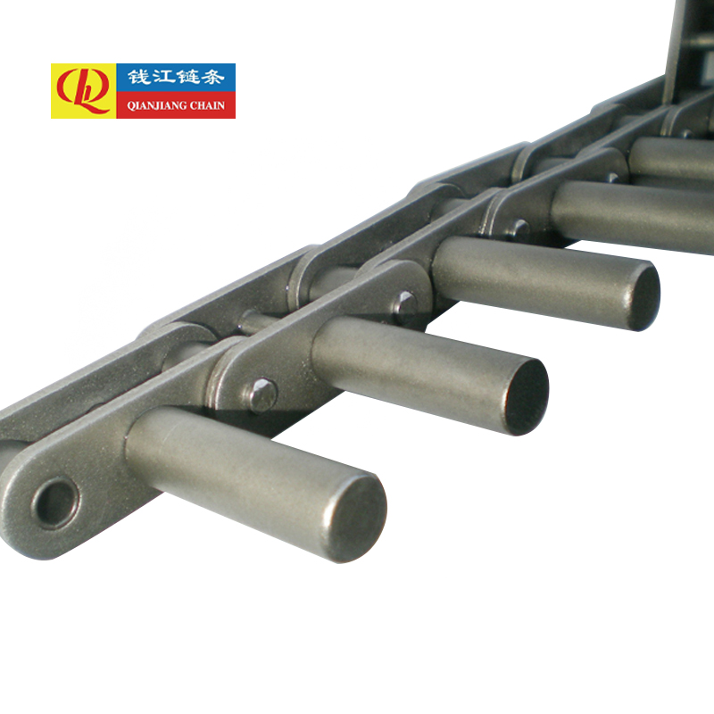 Transportkettingen met dubbele steek en verlengde pennen