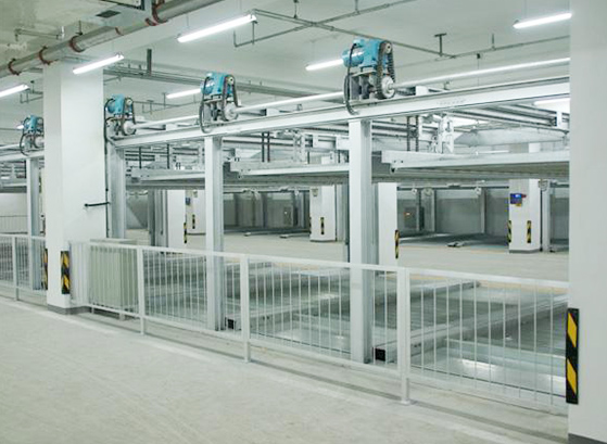 De keten van de intelligente driedimensionale parkeerapparatuur