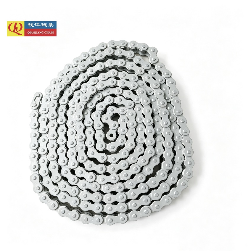 Hangzhou Qianjiang Chain Industries Co., Ltd. laat u kennismaken met Dacromet/speciaal gecoate rollenkettingen